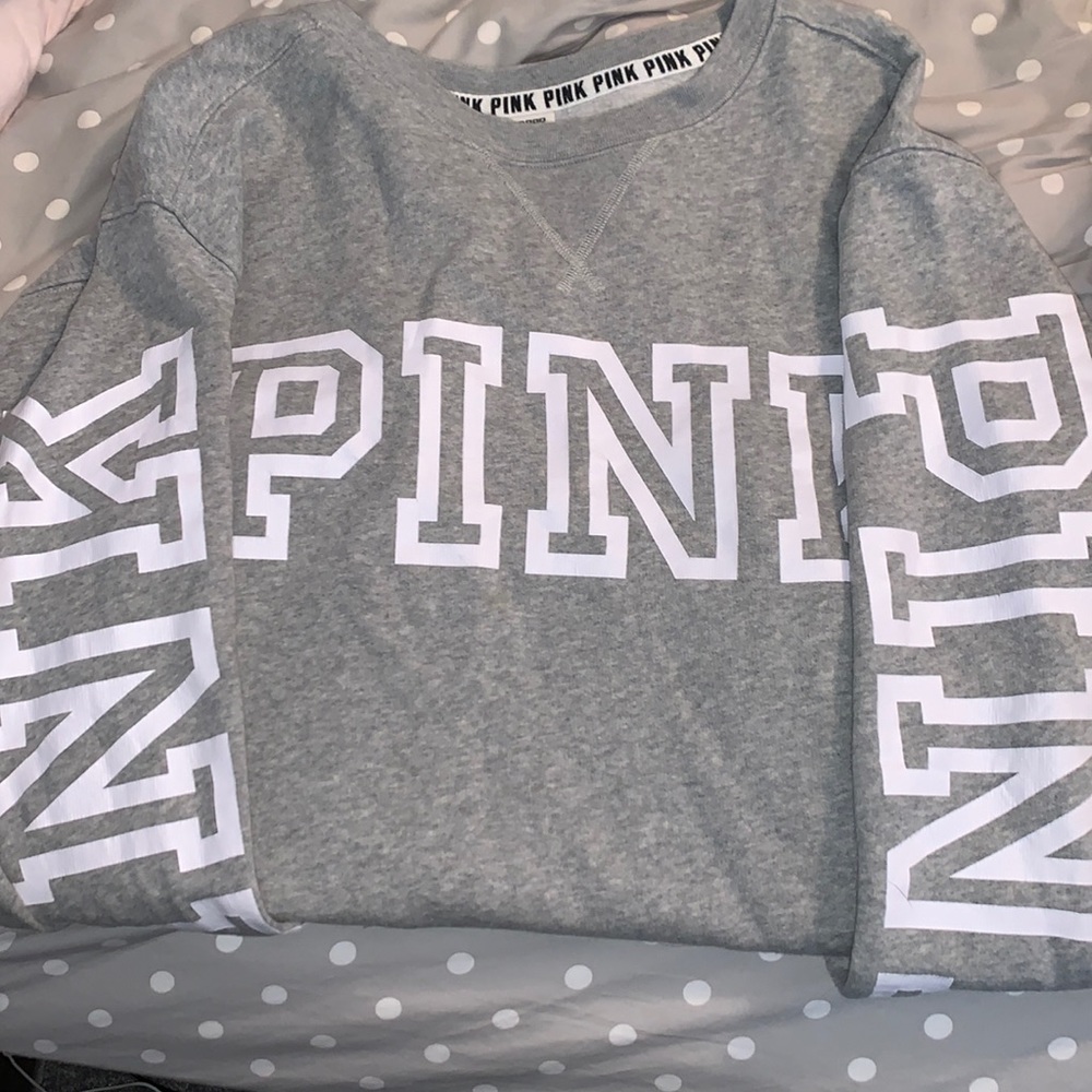 GRAY PINK sweatshirts